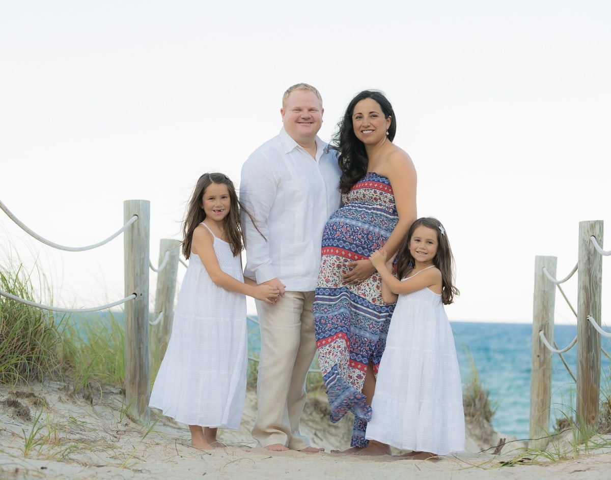 Maternity Beach Photoshoot in Fort Lauderdale